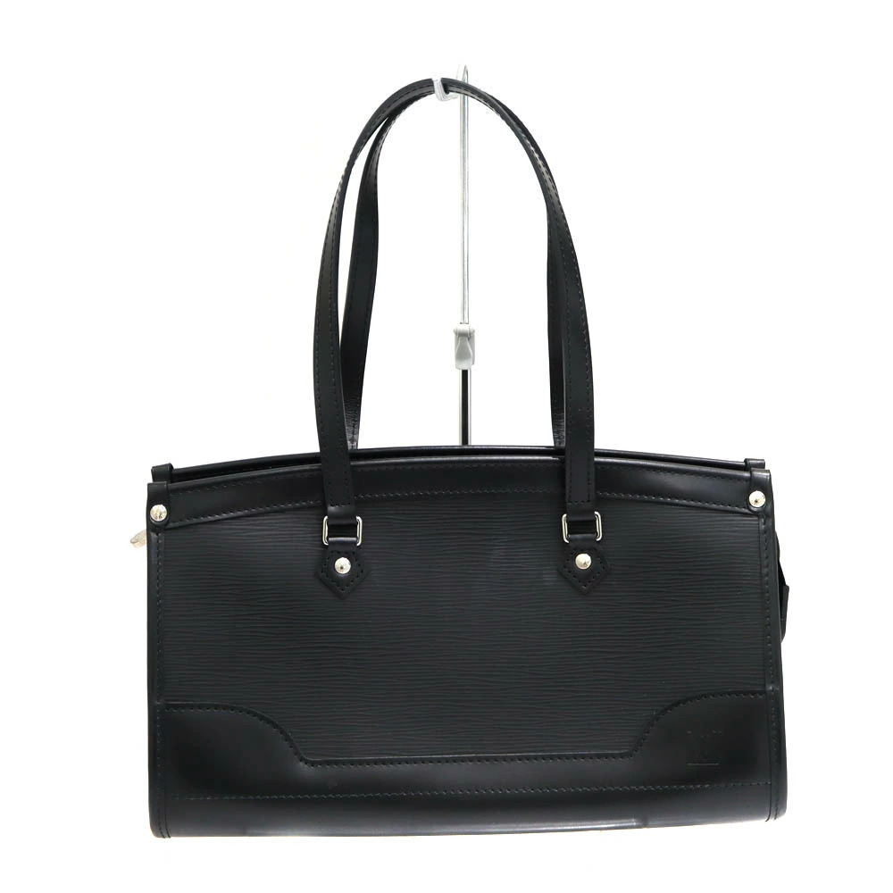 Louis Vuitton Madeleine Handbag Epi Leather Black